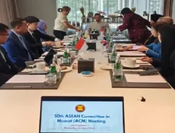 Dubes RI Hadiri Pertemuan ASEAN di Muscat, Perkuat Diplomasi dan Solidaritas Regional